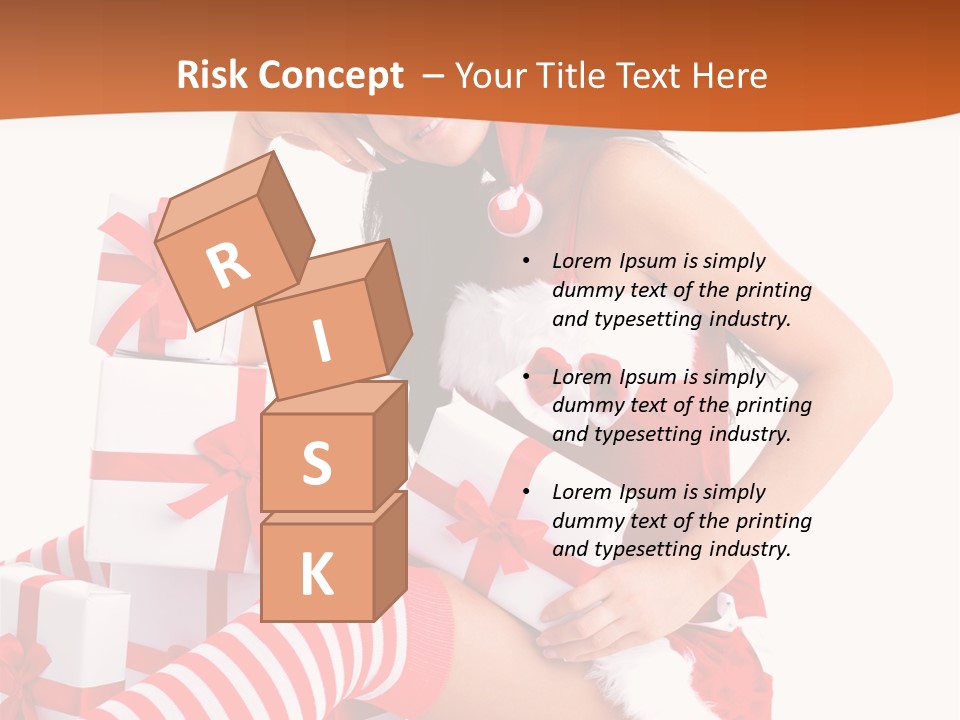 Festive Costume Isolated PowerPoint Template