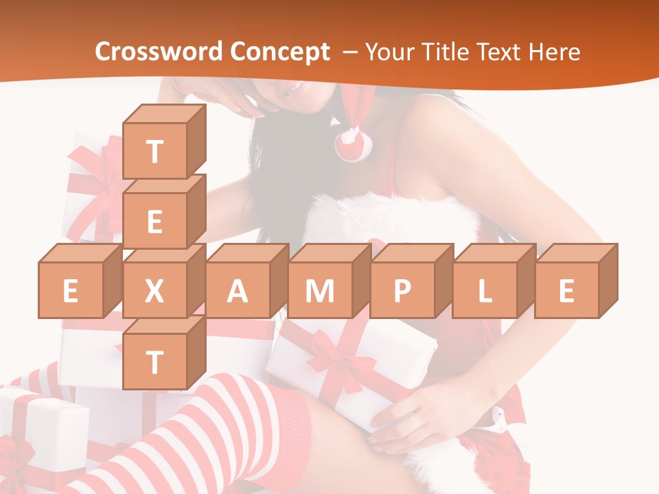 Festive Costume Isolated PowerPoint Template