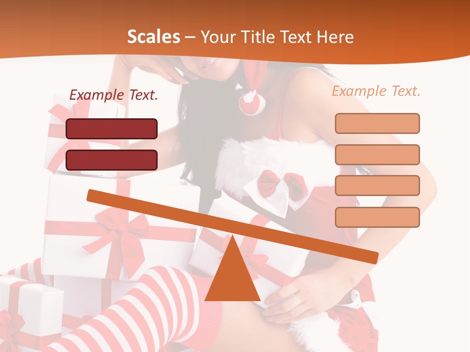 Festive Costume Isolated PowerPoint Template