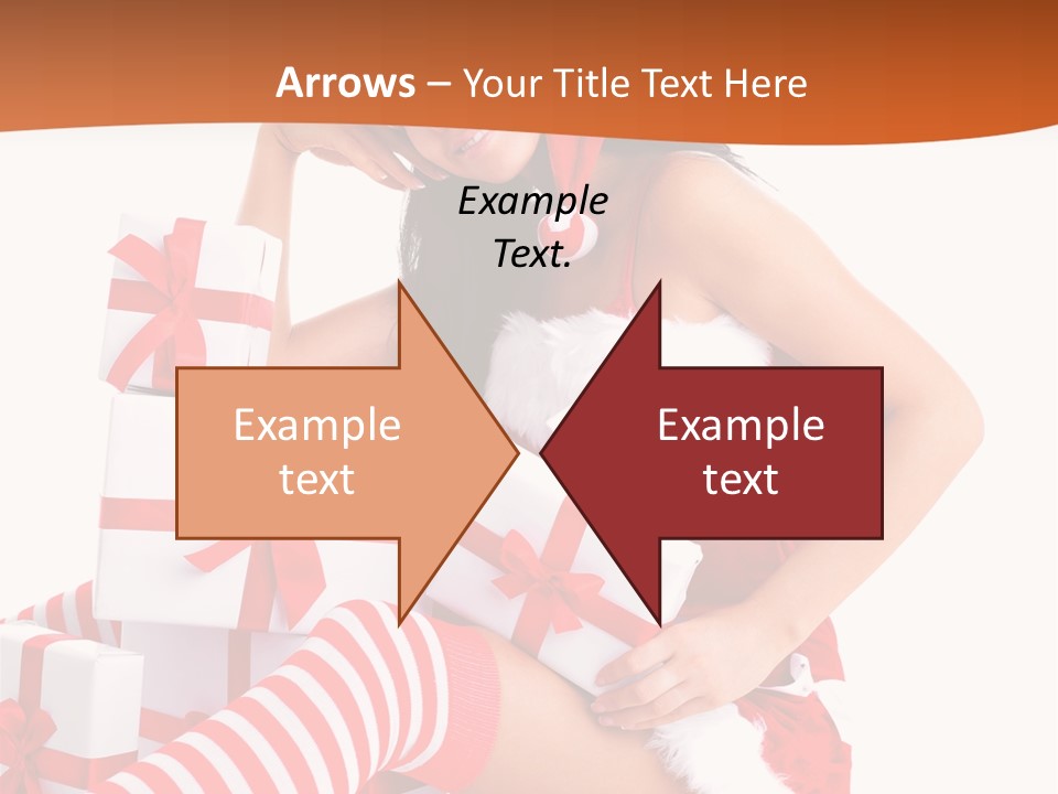 Festive Costume Isolated PowerPoint Template