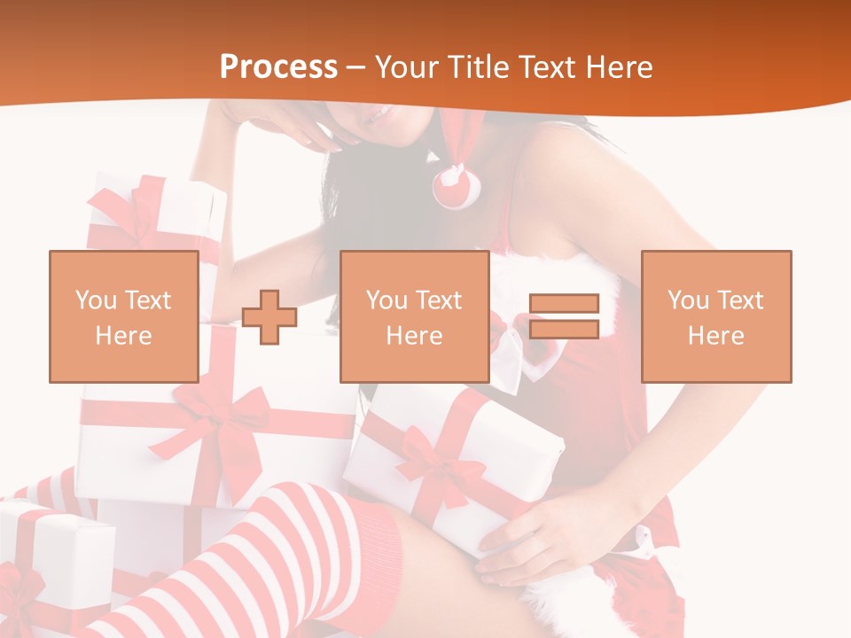 Festive Costume Isolated PowerPoint Template
