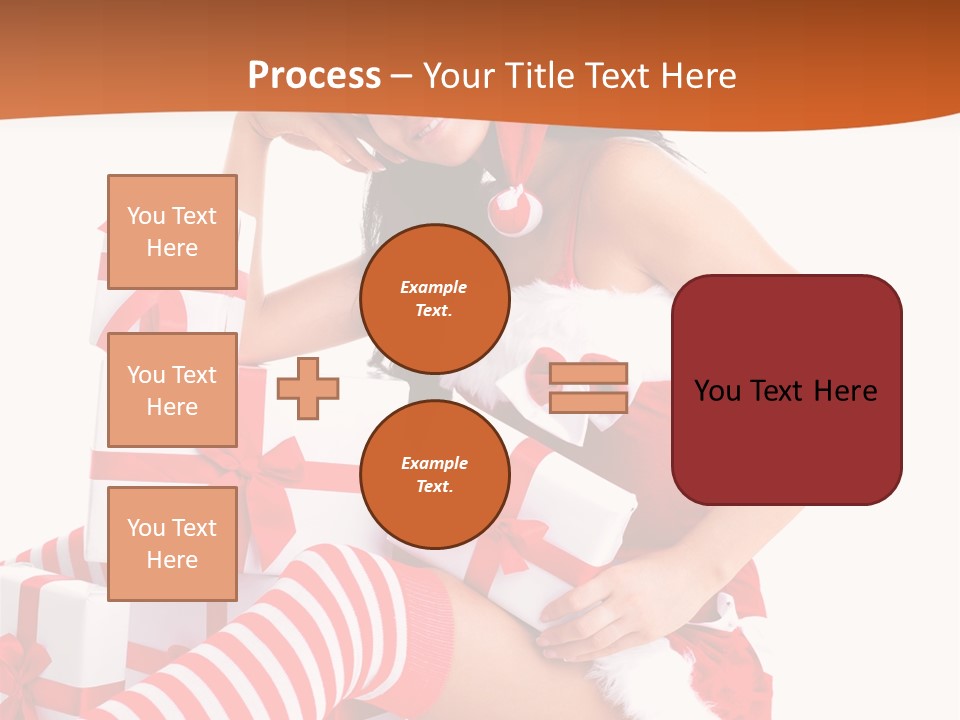 Festive Costume Isolated PowerPoint Template