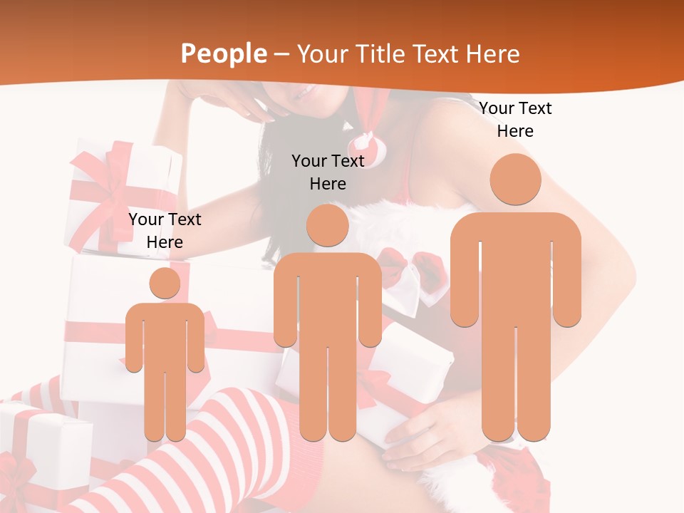 Festive Costume Isolated PowerPoint Template