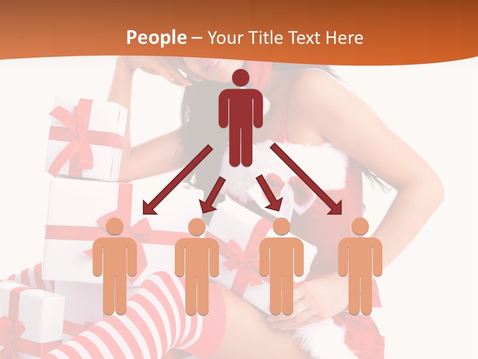 Festive Costume Isolated PowerPoint Template