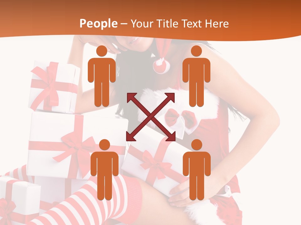 Festive Costume Isolated PowerPoint Template