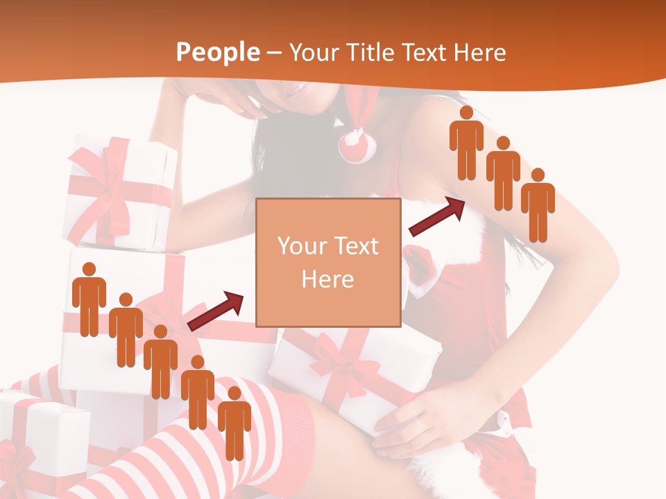 Festive Costume Isolated PowerPoint Template