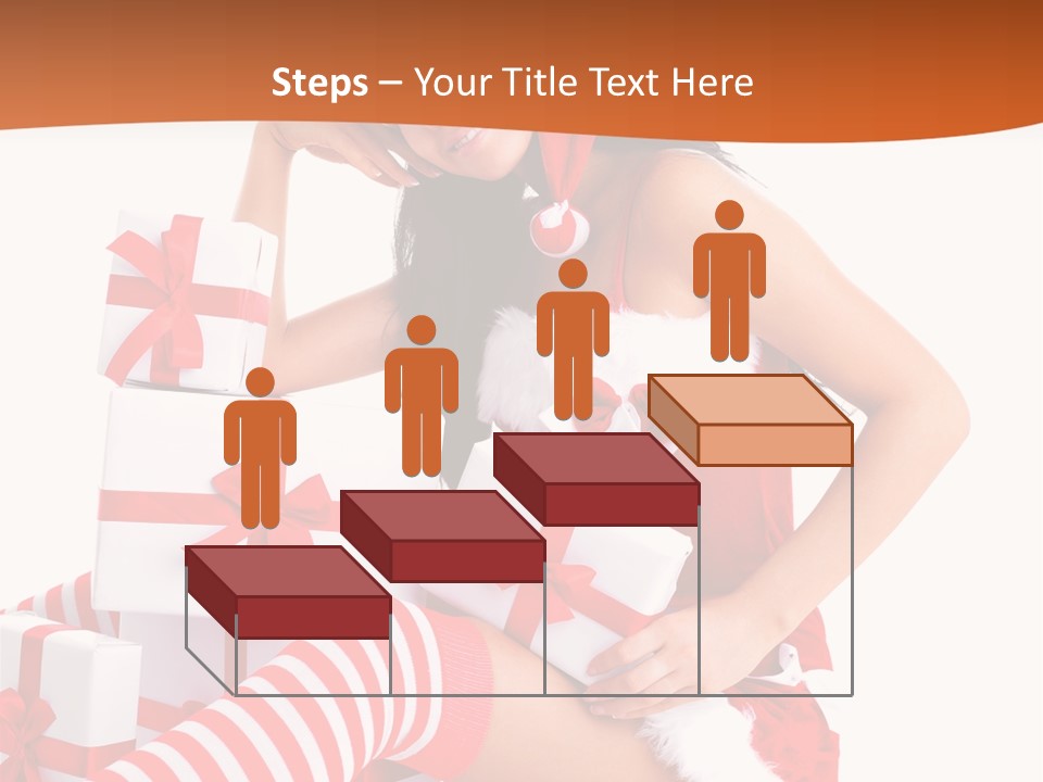 Festive Costume Isolated PowerPoint Template