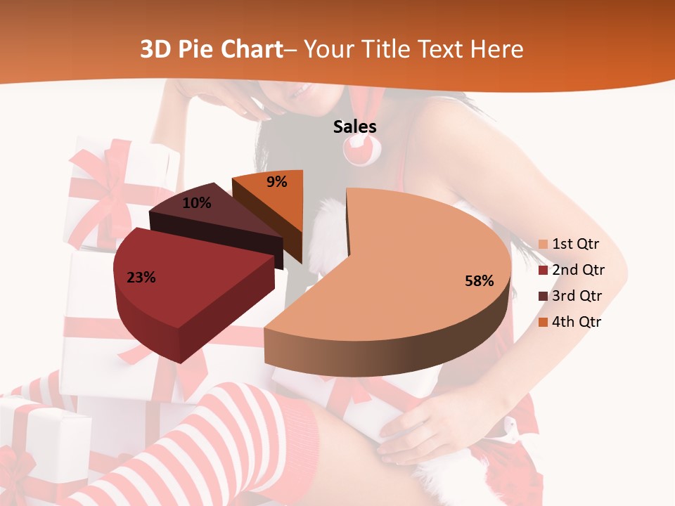 Festive Costume Isolated PowerPoint Template