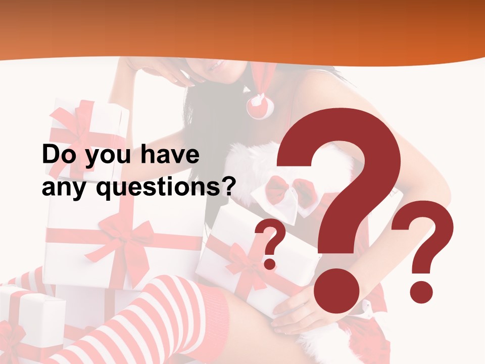 Festive Costume Isolated PowerPoint Template