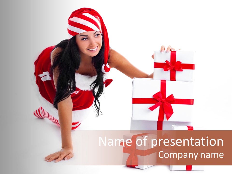 Carry Present Optimistic PowerPoint Template