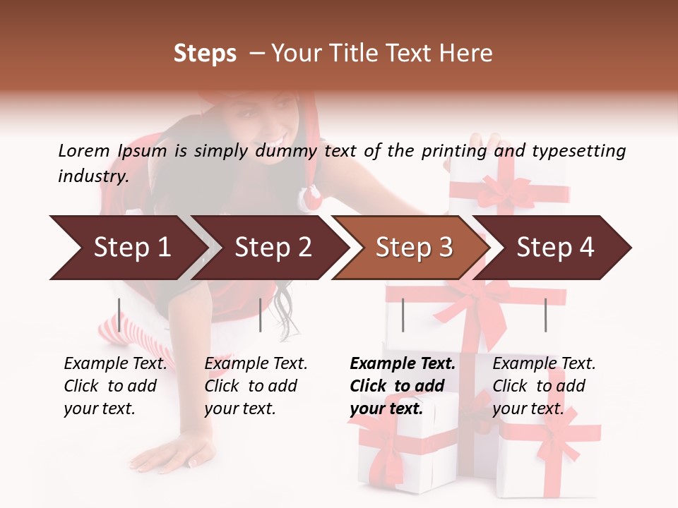 Carry Present Optimistic PowerPoint Template