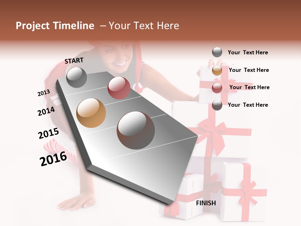 Carry Present Optimistic PowerPoint Template