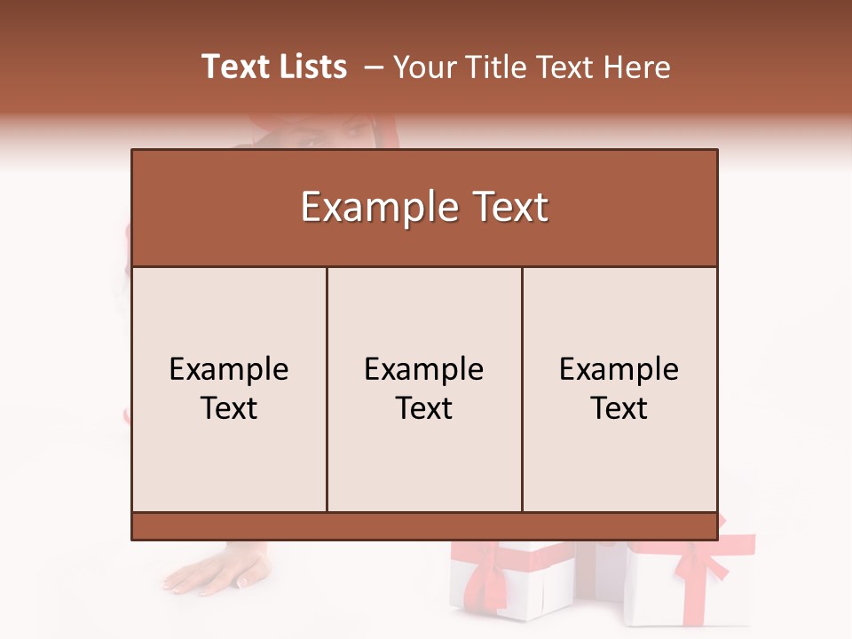 Carry Present Optimistic PowerPoint Template