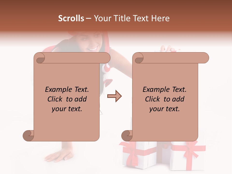 Carry Present Optimistic PowerPoint Template