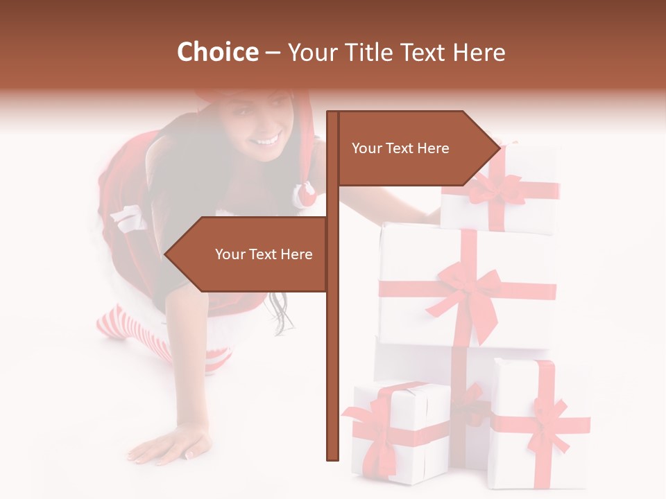 Carry Present Optimistic PowerPoint Template