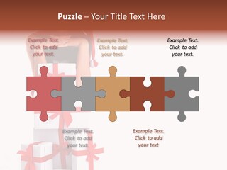Present Happy Lot PowerPoint Template