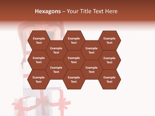 Present Happy Lot PowerPoint Template