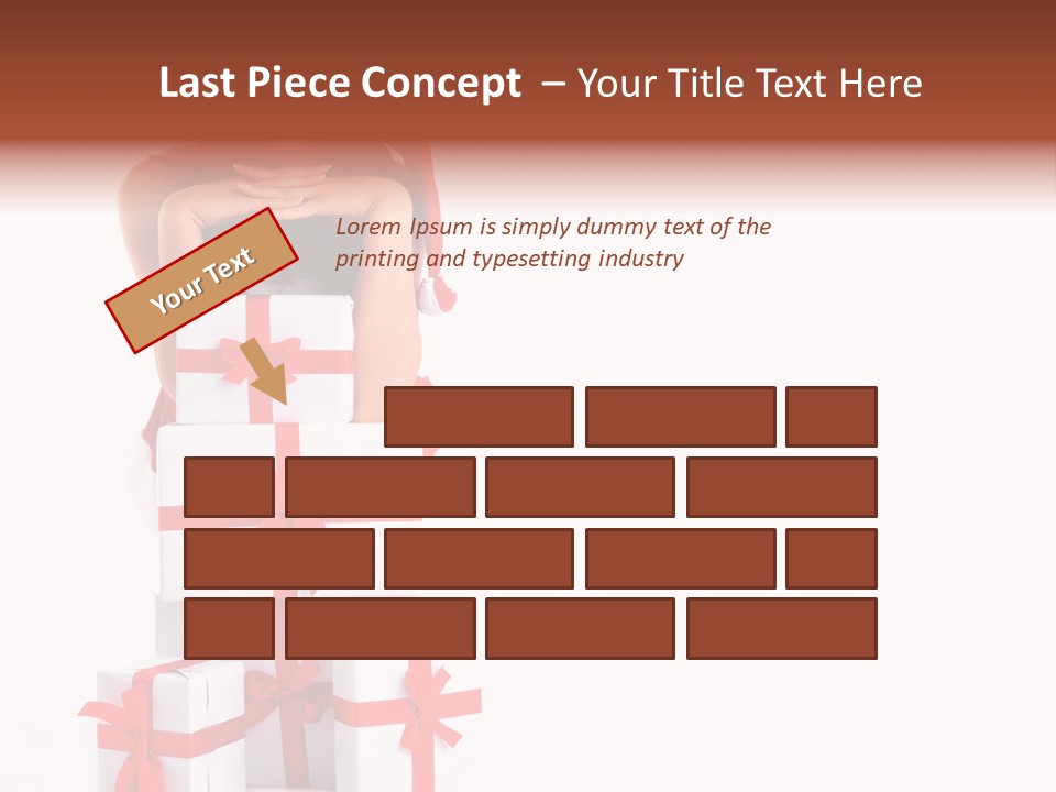 Present Happy Lot PowerPoint Template