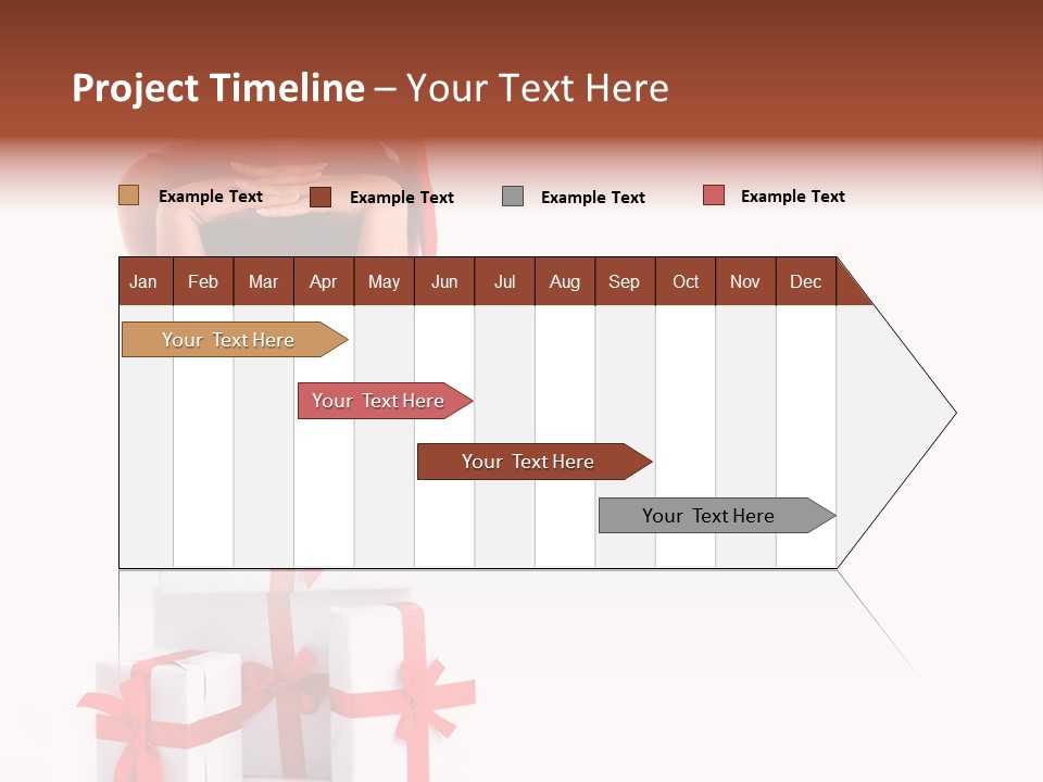 Present Happy Lot PowerPoint Template