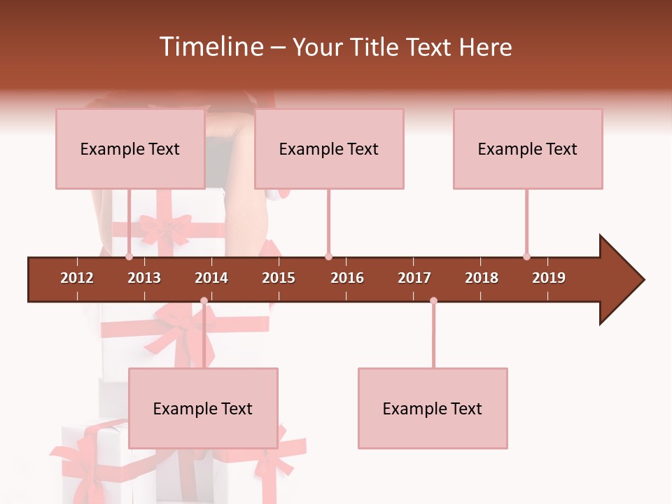Present Happy Lot PowerPoint Template