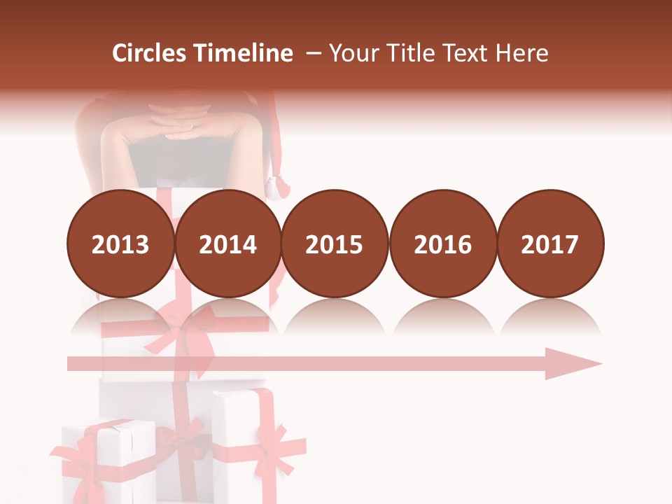 Present Happy Lot PowerPoint Template