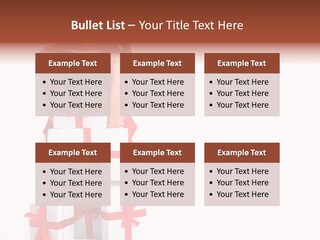 Present Happy Lot PowerPoint Template
