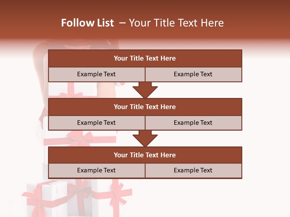 Present Happy Lot PowerPoint Template