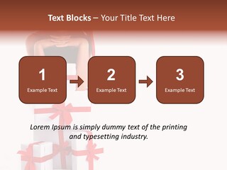 Present Happy Lot PowerPoint Template