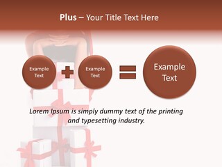 Present Happy Lot PowerPoint Template