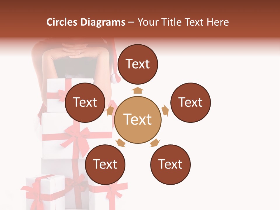 Present Happy Lot PowerPoint Template