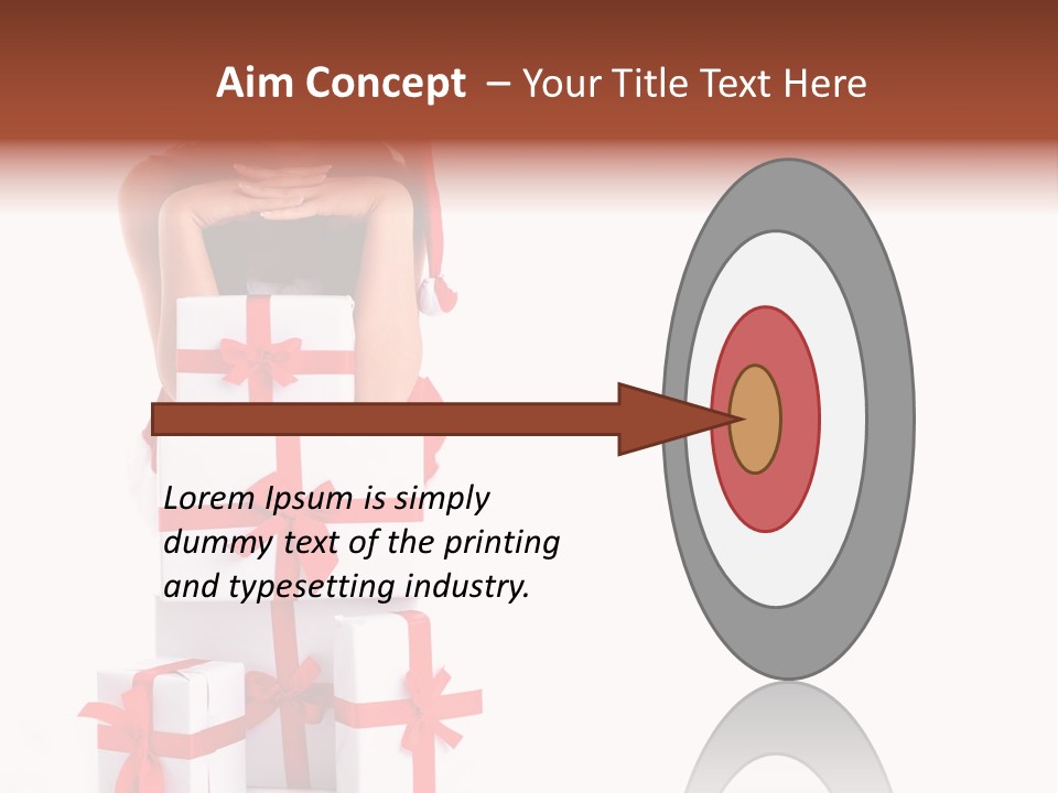 Present Happy Lot PowerPoint Template