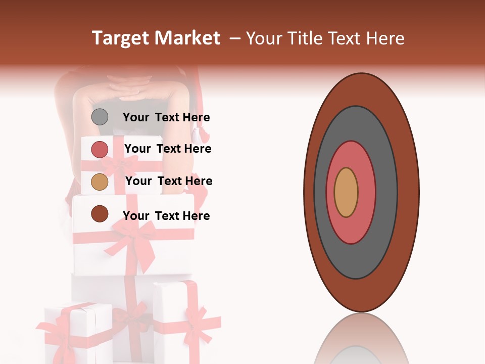 Present Happy Lot PowerPoint Template