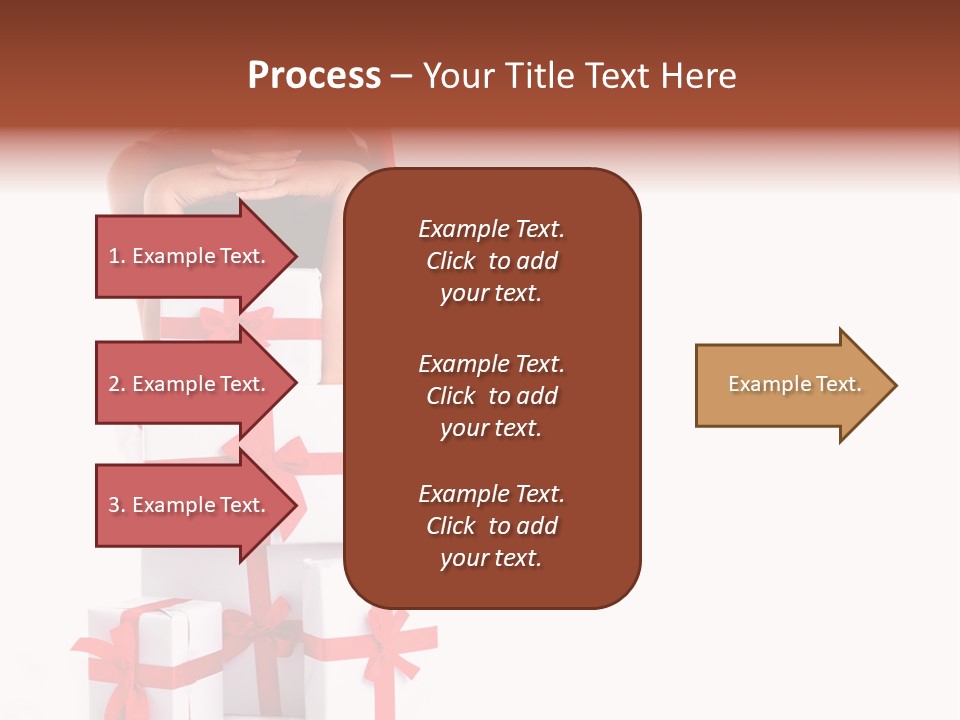Present Happy Lot PowerPoint Template