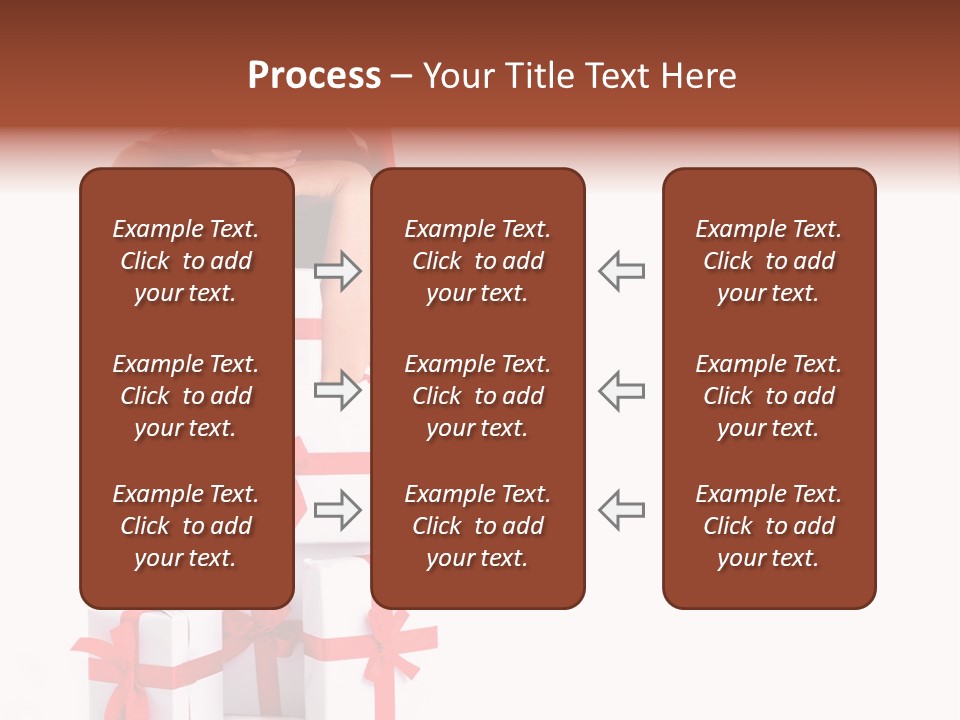 Present Happy Lot PowerPoint Template