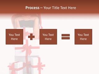 Present Happy Lot PowerPoint Template
