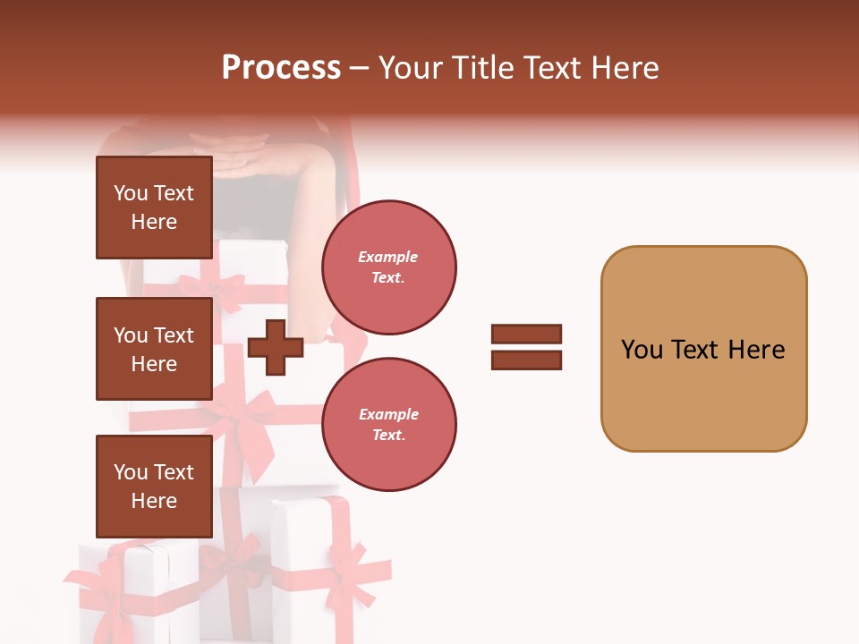 Present Happy Lot PowerPoint Template