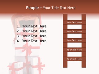 Present Happy Lot PowerPoint Template