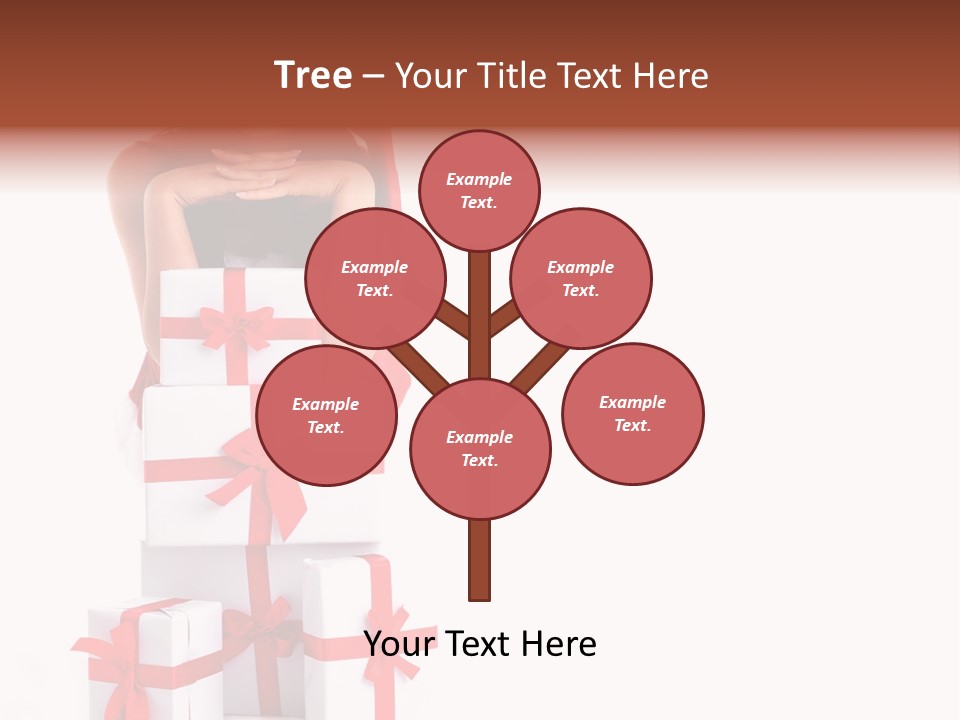 Present Happy Lot PowerPoint Template