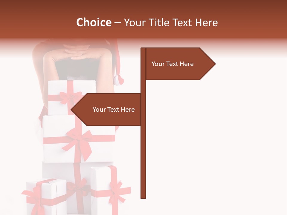 Present Happy Lot PowerPoint Template