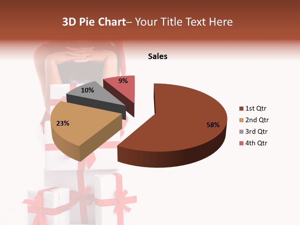 Present Happy Lot PowerPoint Template