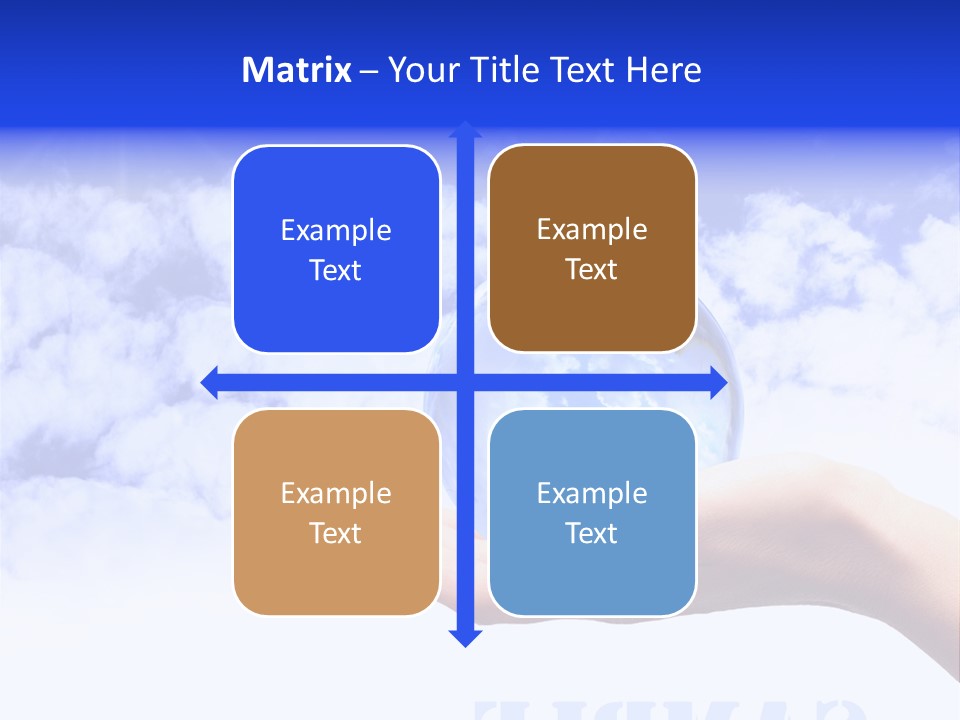 Person Land Help PowerPoint Template