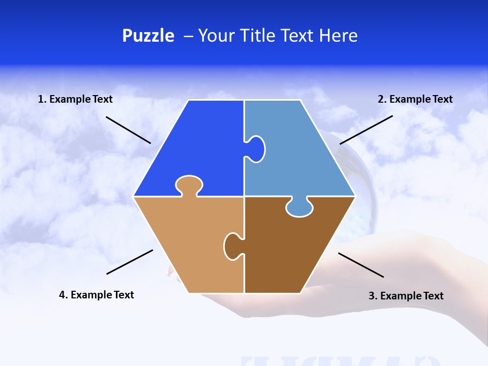Person Land Help PowerPoint Template