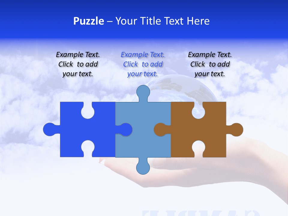 Person Land Help PowerPoint Template