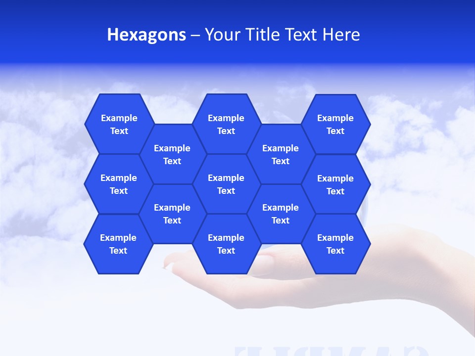 Person Land Help PowerPoint Template