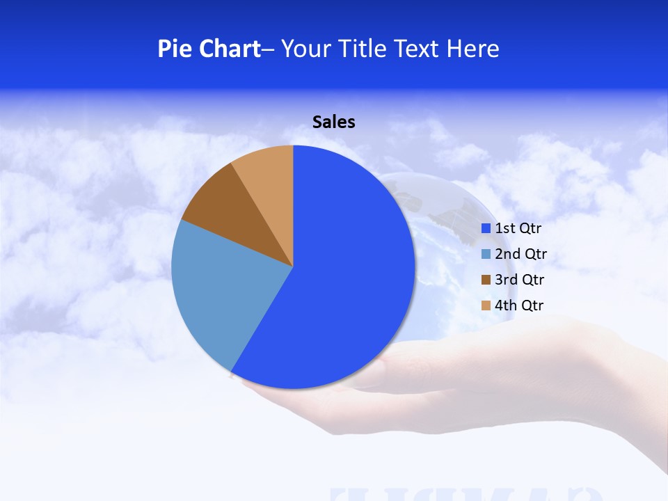 Person Land Help PowerPoint Template