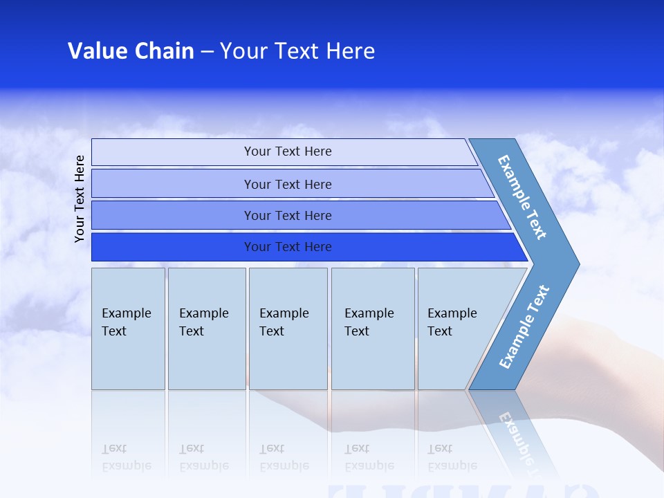 Person Land Help PowerPoint Template