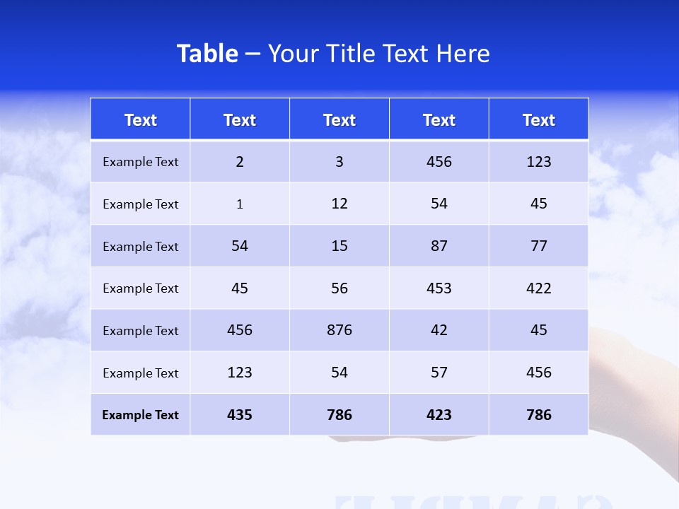 Person Land Help PowerPoint Template