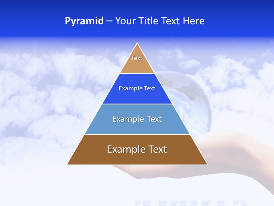 Person Land Help PowerPoint Template