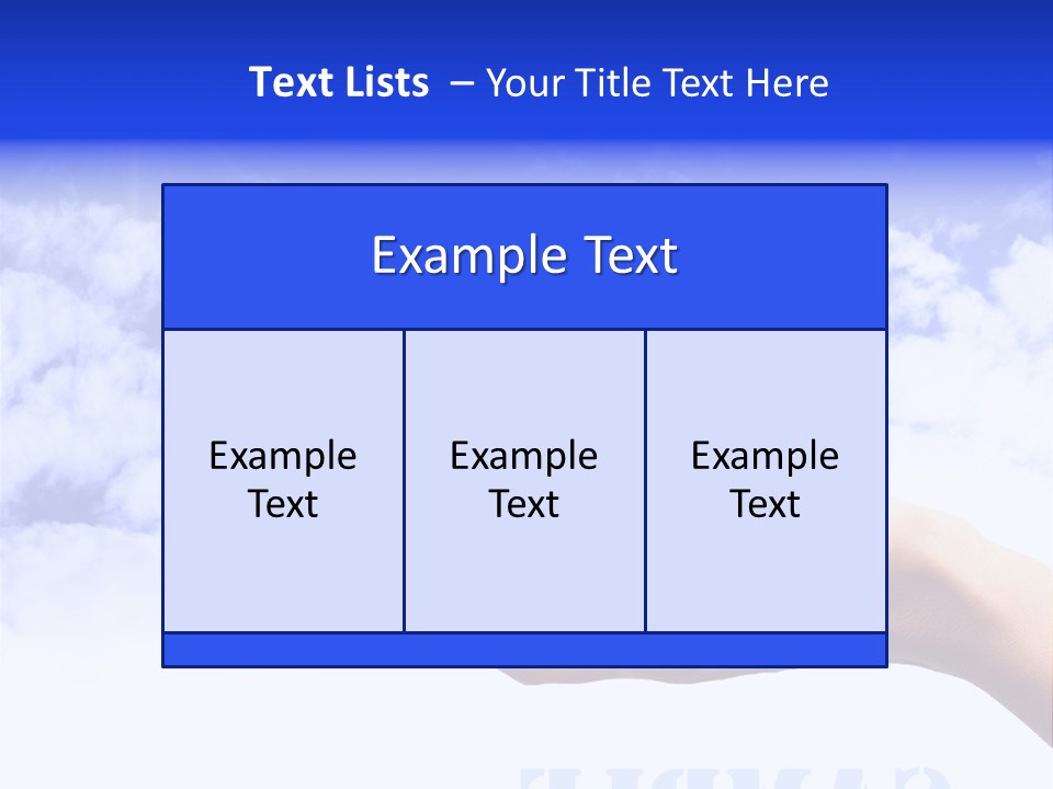 Person Land Help PowerPoint Template