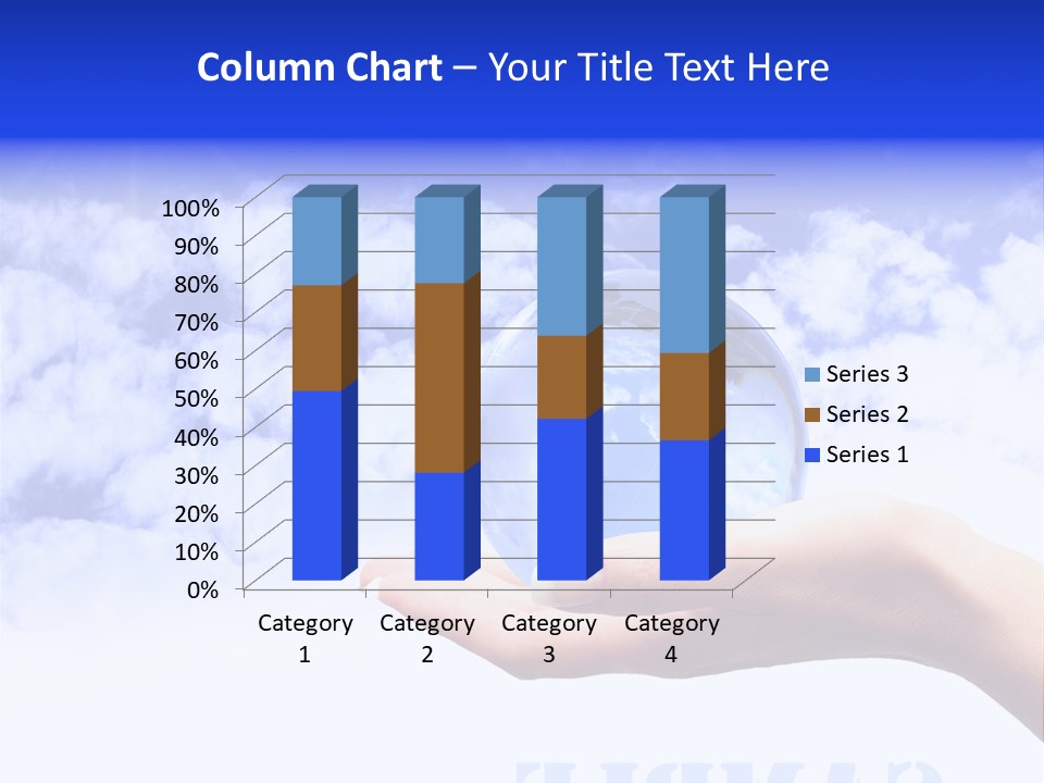 Person Land Help PowerPoint Template